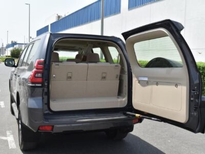 2022 Toyota Land Cruiser Prado GXR 4.0 Litres V6 Petrol Engine Grey Beige SUV 4WD