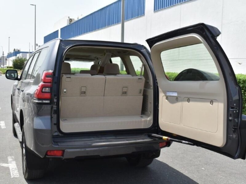 2022 Toyota Land Cruiser Prado GXR 4.0 Litres V6 Petrol Engine Grey Beige SUV 4WD