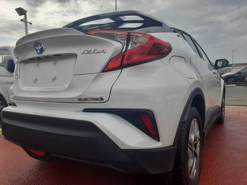 2021 Toyota IZOA Fully Electric Vehicle White Black Compact SUV FWD