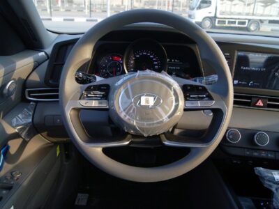 2022 Hyundai Elantra 1.6 Liters 4 Cylinders Petrol Engine Grey Beige Sedan FWD