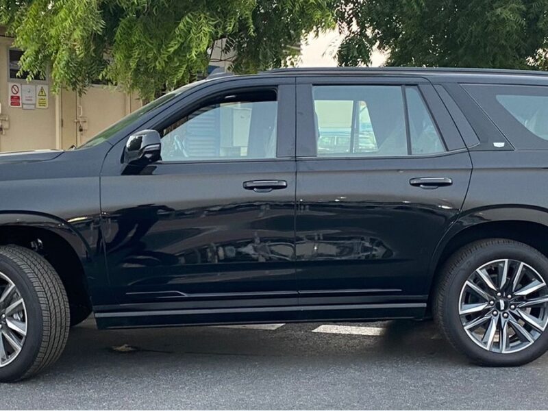 2022 Cadillac Escalade 6.2 Litres V8 Petrol Engine Black Tan SUV 4WD Top of the Line