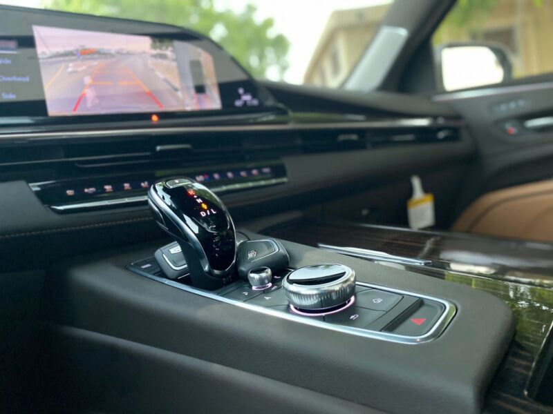 2022 Cadillac Escalade 6.2 Litres V8 Petrol Engine Black Tan SUV 4WD Top of the Line