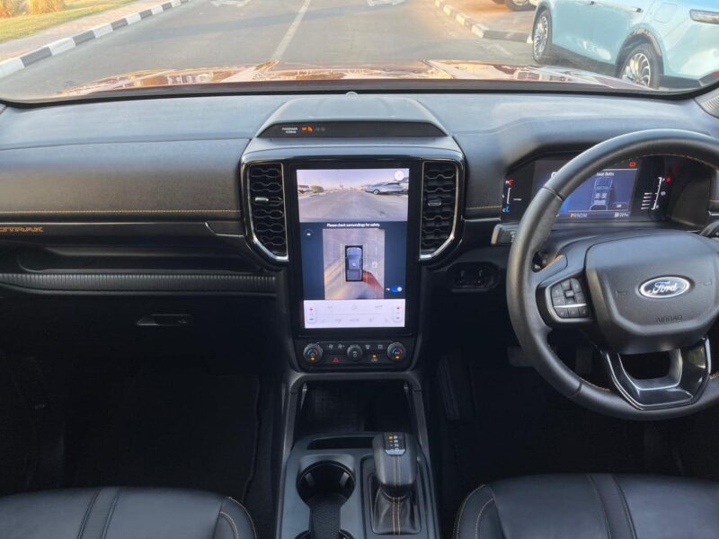 2023 Ford Ranger Wildtrak 2.0L Bi-Turbo 4 Cylinder Diesel Dual Cab Red Black Pickup Truck