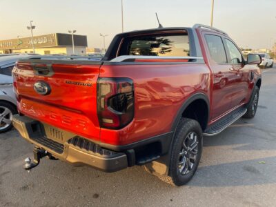 2023 Ford Ranger Wildtrak 2.0L Bi-Turbo 4 Cylinder Diesel Dual Cab Red Black Pickup Truck
