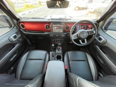 2021 Jeep Gladiator Rubicon Dual Cab 3.6L Petrol V6 Engine Grey Black Pickup Truck