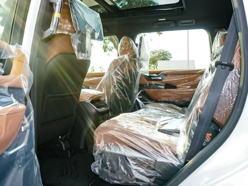 2025 Nissan Patrol Platinum 3.5L V6 Twin Turbo Petrol Engine White Tan SUV Automatic