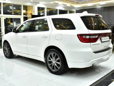 2018 Dodge Durango GT 6 Cylinders Petrol Engine White Beige SUV GCC Specs