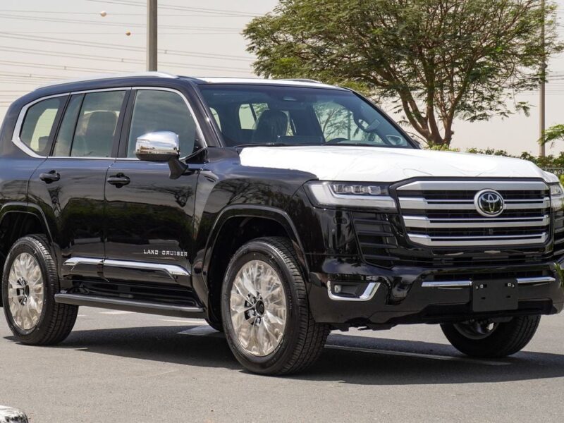 2025 Toyota Land Cruiser VX 3.5 Litres V6 Petrol Engine Black SUV Automatic GCC