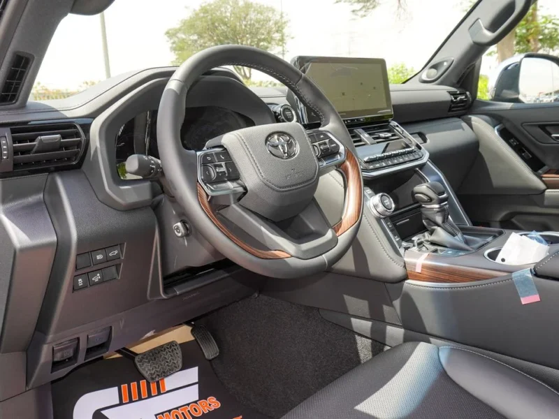 2025 Toyota Land Cruiser VX 3.5 Litres V6 Petrol Engine Black SUV Automatic GCC