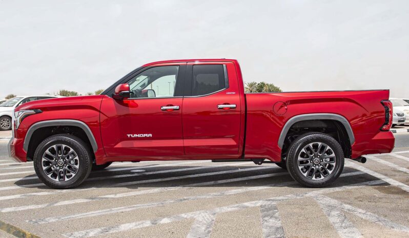 2024 Toyota Tundra 3.4L twin-turbo V6 Petrol Engine Red Black Pick-Up Truck 4WD