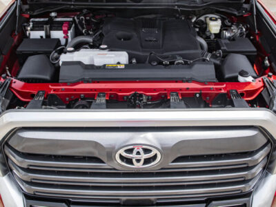 2024 Toyota Tundra 3.4L twin-turbo V6 Petrol Engine Red Black Pick-Up Truck 4WD