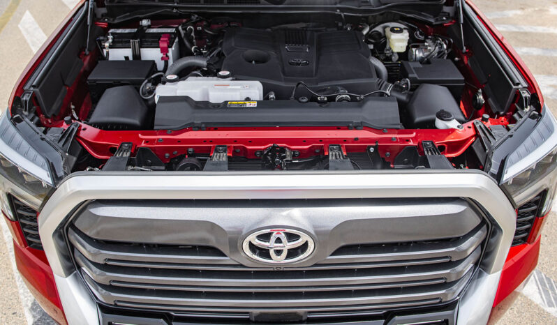 2024 Toyota Tundra 3.4L twin-turbo V6 Petrol Engine Red Black Pick-Up Truck 4WD
