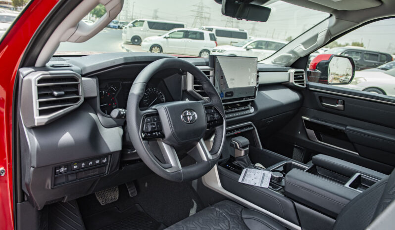 2024 Toyota Tundra 3.4L twin-turbo V6 Petrol Engine Red Black Pick-Up Truck 4WD