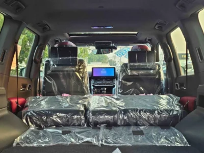 2025 Toyota Land Cruiser GR SPORT TWIN TURBO 3.5L PETROL V6 Black Red SUV