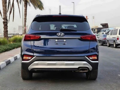 2019 HYUNDAI SANTA FE SE 2.4 Litres V4 PETROL ENGINE Blue Black SUV Automatic