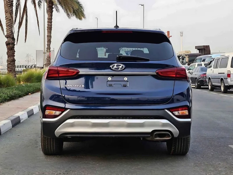 2019 HYUNDAI SANTA FE SE 2.4 Litres V4 PETROL ENGINE Blue Black SUV Automatic
