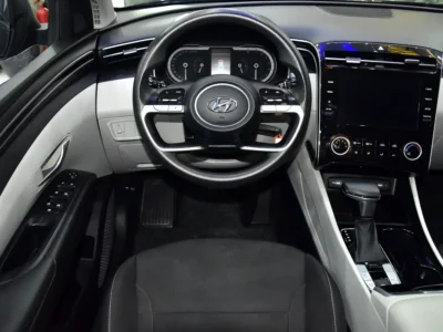 2023 Hyundai Tucson Comfort 4 Cylinders Petrol Engine White Black Crossover GCC Specs