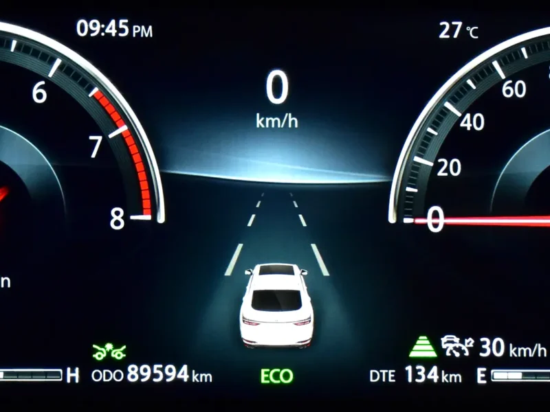 2023 Changan CS85 Premium 4 Cylinder Petrol Engine Black Red Crossover GCC Specs