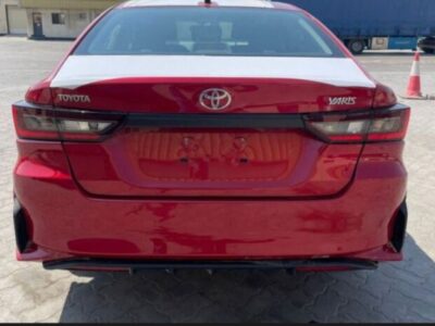 2023 Toyota Yaris 1.5 Litres 4 Cylinders Petrol Engine Red Grey Sedan FWD