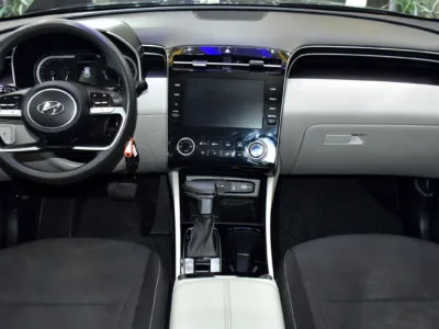 2023 Hyundai Tucson Comfort 4 Cylinders Petrol Engine White Black Crossover GCC Specs