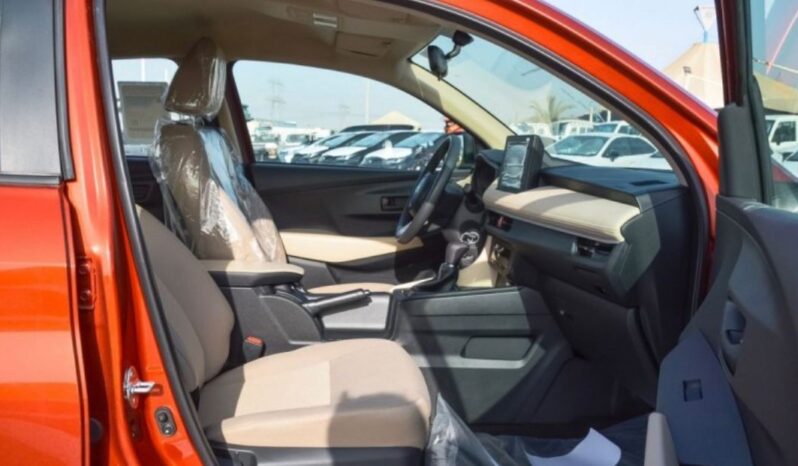 2023 Toyota Yaris 1.5 Litres 4 Cylinders Petrol Engine Orange Beige Sedan FWD