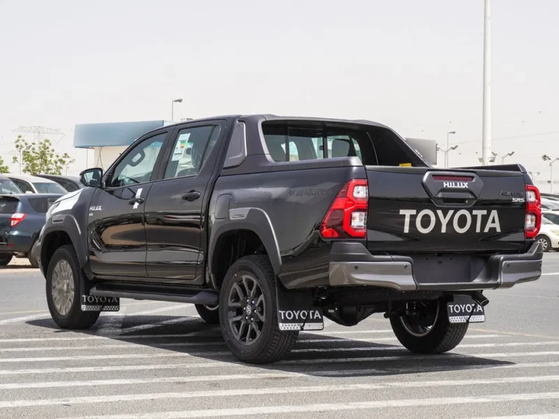 2025 Toyota Hilux Adventure 4.0 Litres V6 Petrol Engine Black Pickup Truck Automatic