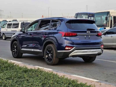 2019 HYUNDAI SANTA FE SE 2.4 Litres V4 PETROL ENGINE Blue Black SUV Automatic