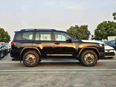 2025 Toyota Land Cruiser GR SPORT TWIN TURBO 3.5L PETROL V6 Black Red SUV