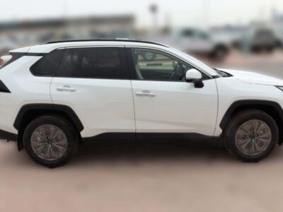 2023 Toyota RAV 4 2.5 Litres 4 Cylinders Petrol Engine White Black SUV AWD