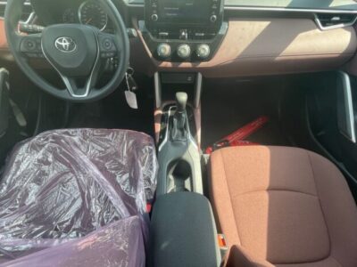2024 Toyota Corolla Cross 2.0 Litres 4 Cylinders Petrol Engine White Tan SUV FWD
