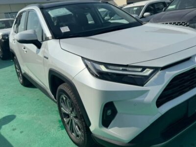 2023 Toyota RAV 4 2.5 Litres 4 Cylinders Petrol Engine White Red SUV AWD