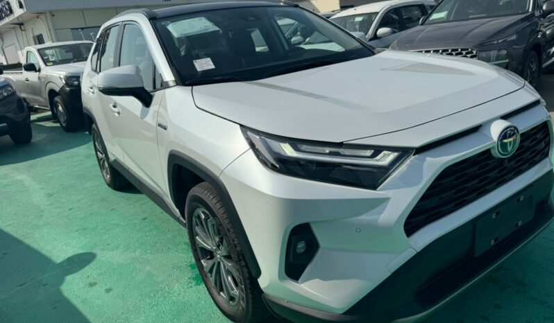2023 Toyota RAV 4 2.5 Litres 4 Cylinders Petrol Engine White Red SUV AWD