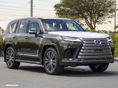 2025 Lexus LX 600 3.5 Litres V6 Petrol Engine Green Burgundy SUV Automatic GCC Specs