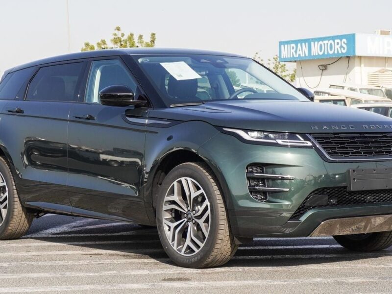 2024 Land Rover Range Rover Evoque P250 DYNAMIC SE 4 Cylinders Green Maroon SUV