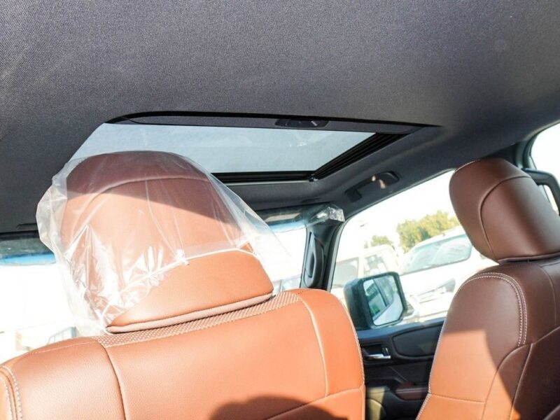 2024 Toyota Prado ADVENTURE 2.4L TWIN TURBO 4 Cylinders Engine White Brown SUV GCC