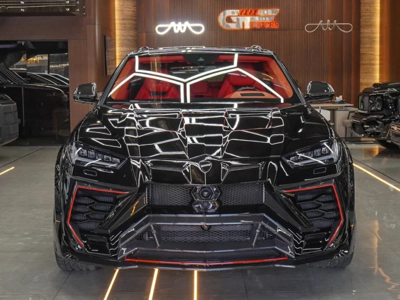 2022 Lamborghini Urus 4.0-liter twin-turbo V8 Petrol Engine Black Red SUV European Specs