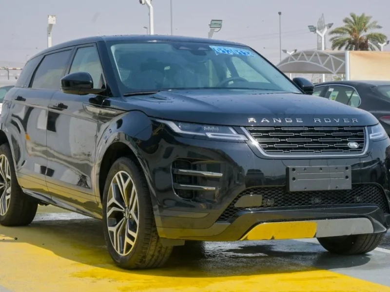 2024 Land Rover Range Rover Evoque L 2.0L Turbocharged 4-cylinder Engine Black Burgundy SUV