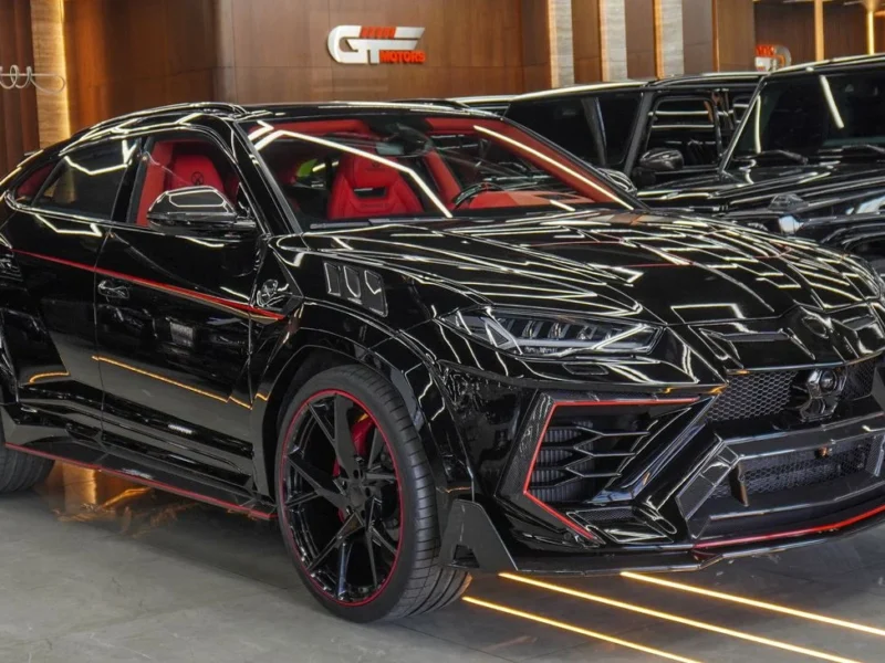 2022 Lamborghini Urus 4.0-liter twin-turbo V8 Petrol Engine Black Red SUV European Specs