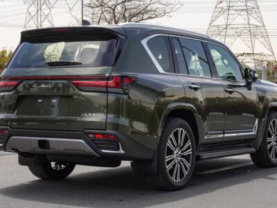 2025 Lexus LX 600 3.5 Litres V6 Petrol Engine Green Burgundy SUV Automatic GCC Specs