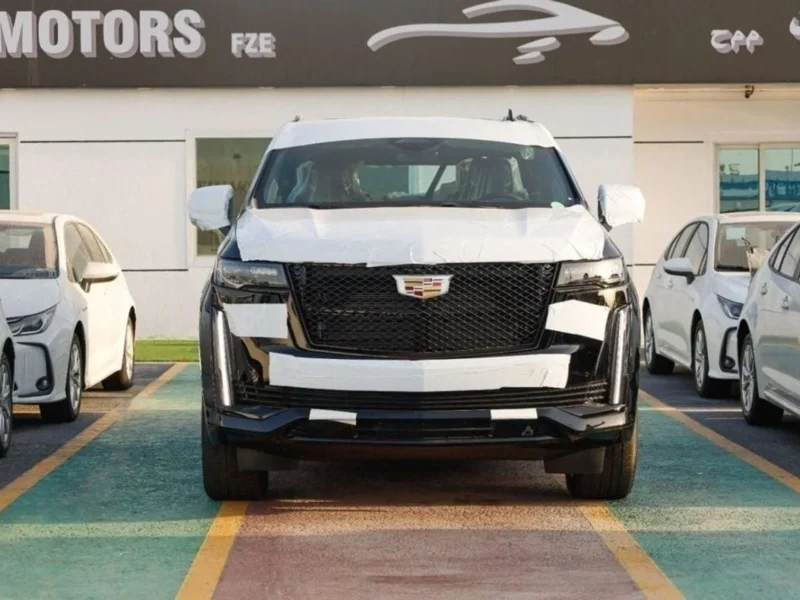 2024 Cadillac Escalade V8 Petrol Engine 6.2 Litres Black Brown SUV Automatic GCC Specs
