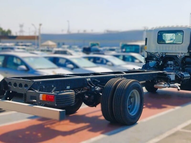 2024 Isuzu FVR 18 TON 4x2 Chassis 7.8 Litres 4 Cylinder Engine White Black Truck