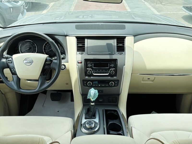 2024 Nissan Patrol XE 4.0L 6 Cylinders Petrol Engine Grey Beige SUV GCC Specs