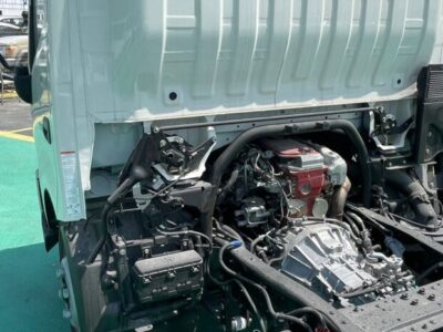 2024 Hino 300 Series 4.0 Litres 4 Cylinder Turbo-Diesel Engines White Grey Truck