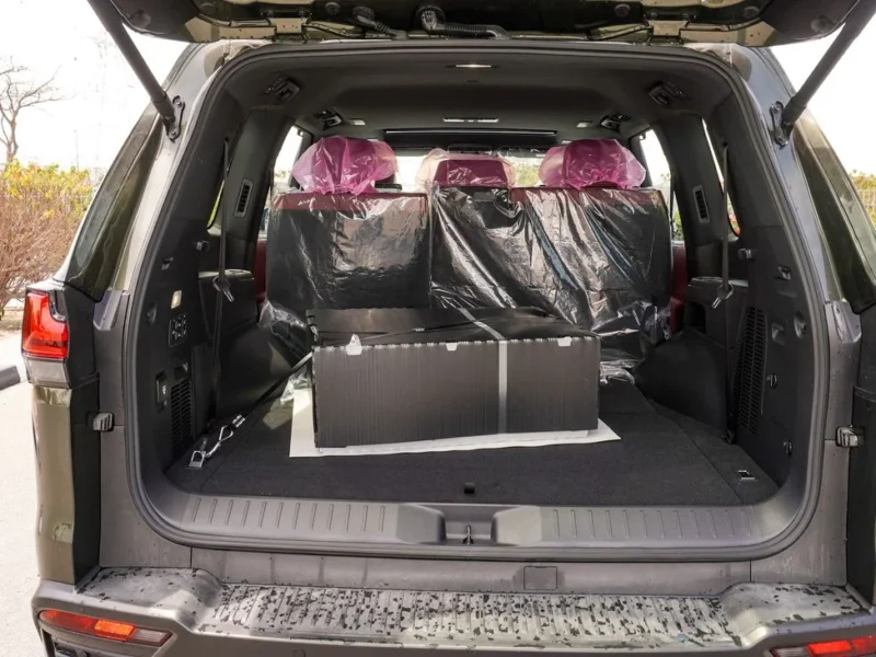 2025 Lexus LX 600 3.5 Litres V6 Petrol Engine Green Burgundy SUV Automatic GCC Specs