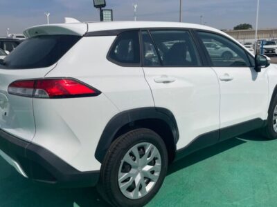 2024 Toyota Corolla Cross 2.0 Litres 4 Cylinders Petrol Engine White Tan SUV FWD