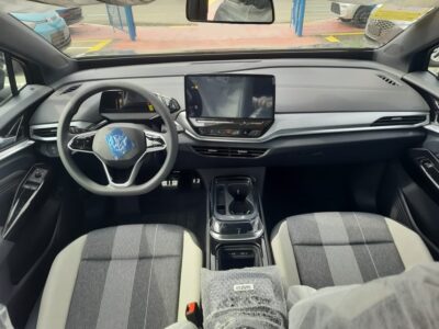 2022 Volkswagen ID.4 Crozz all-electric SUV Blue Grey Compact SUV AWD