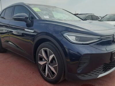 2022 Volkswagen ID.4 Crozz all-electric SUV Blue Grey Compact SUV AWD