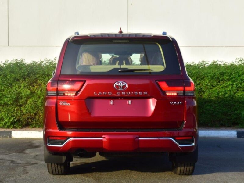 2022 Toyota Land Cruiser 300 VX-R 3.5L V6 Twin Turbo Petrol Red Beige SUV 4WD
