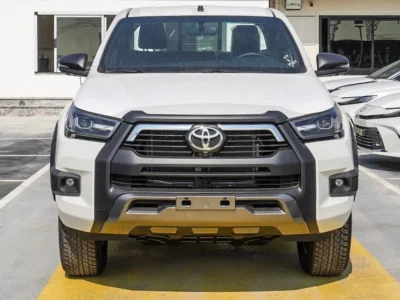 2025 Toyota Hilux Adventure SR5 4.0 Litres V6 Petrol Engine White Black Pickup Truck GCC