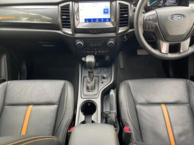 2022 Ford Ranger Wildtrak 2.0L Diesel Bi-Turbo Inline 4-Cylinder Engine White Black Pickup